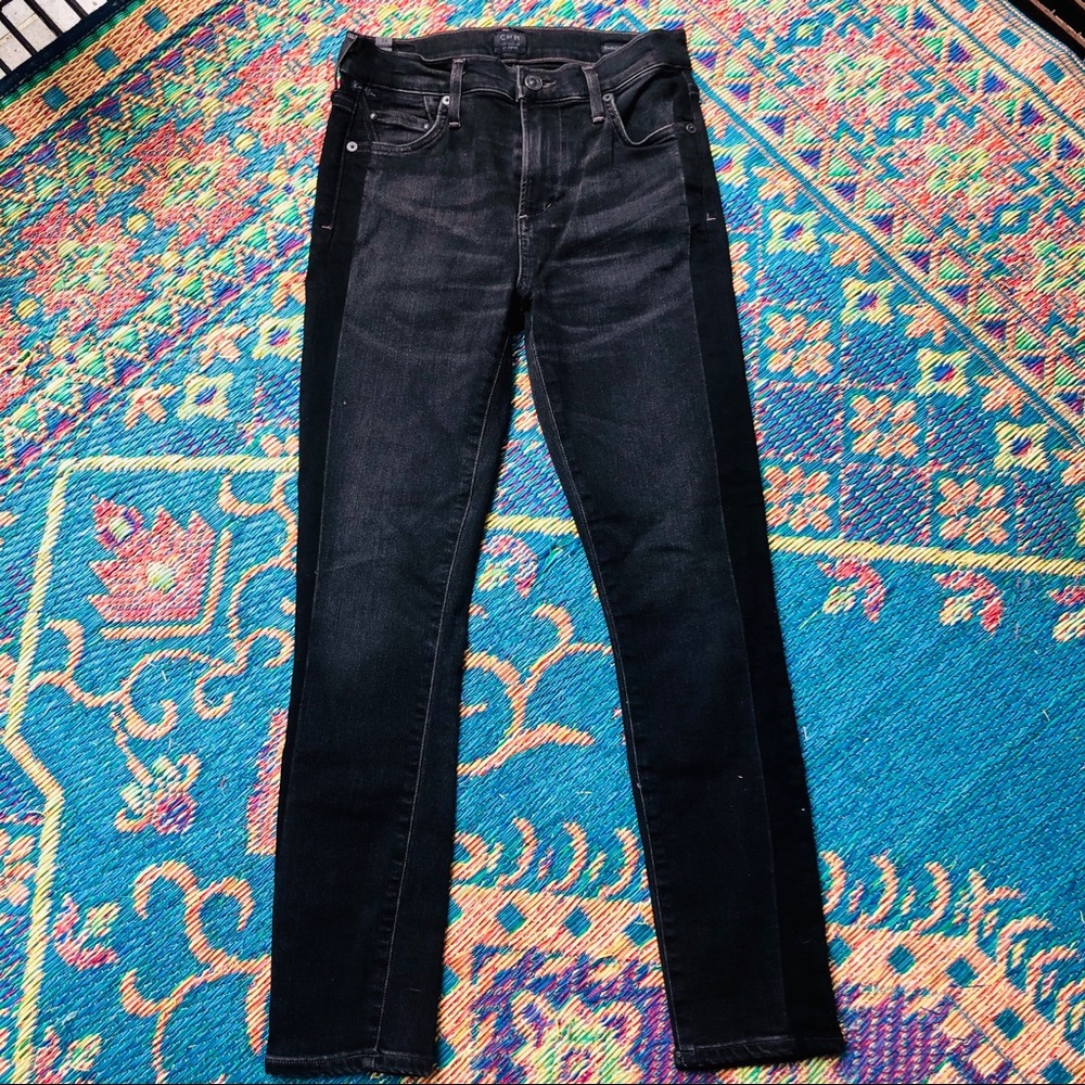 Citizens of Humanity Black Tuxedo Jeans 24